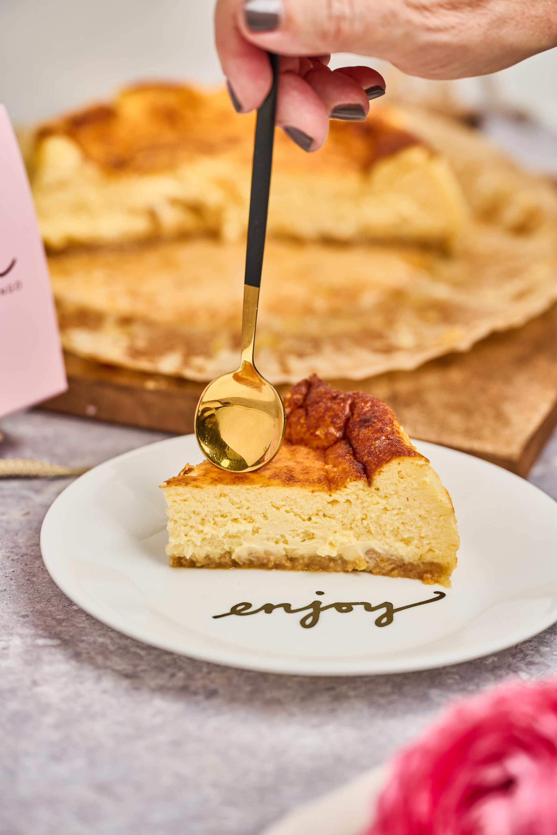 Torta de Queso Vasca