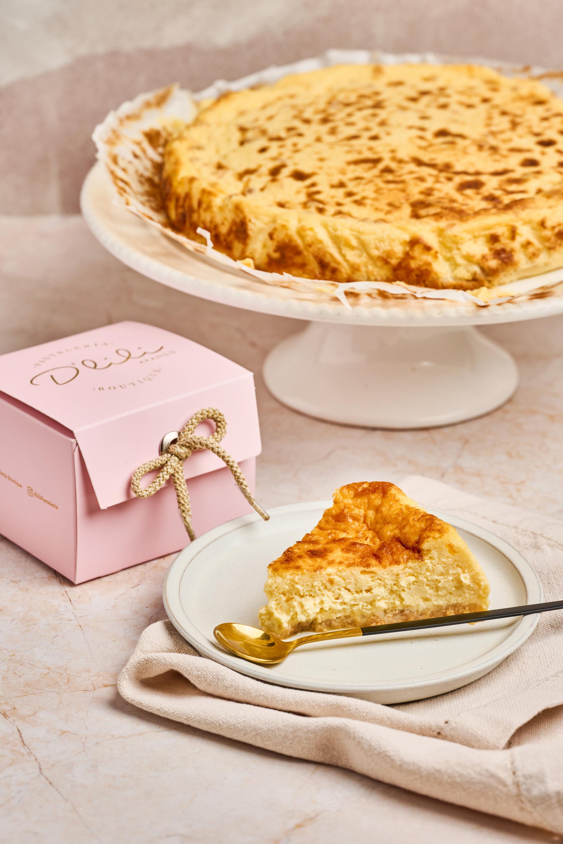 Torta de Queso Vasca