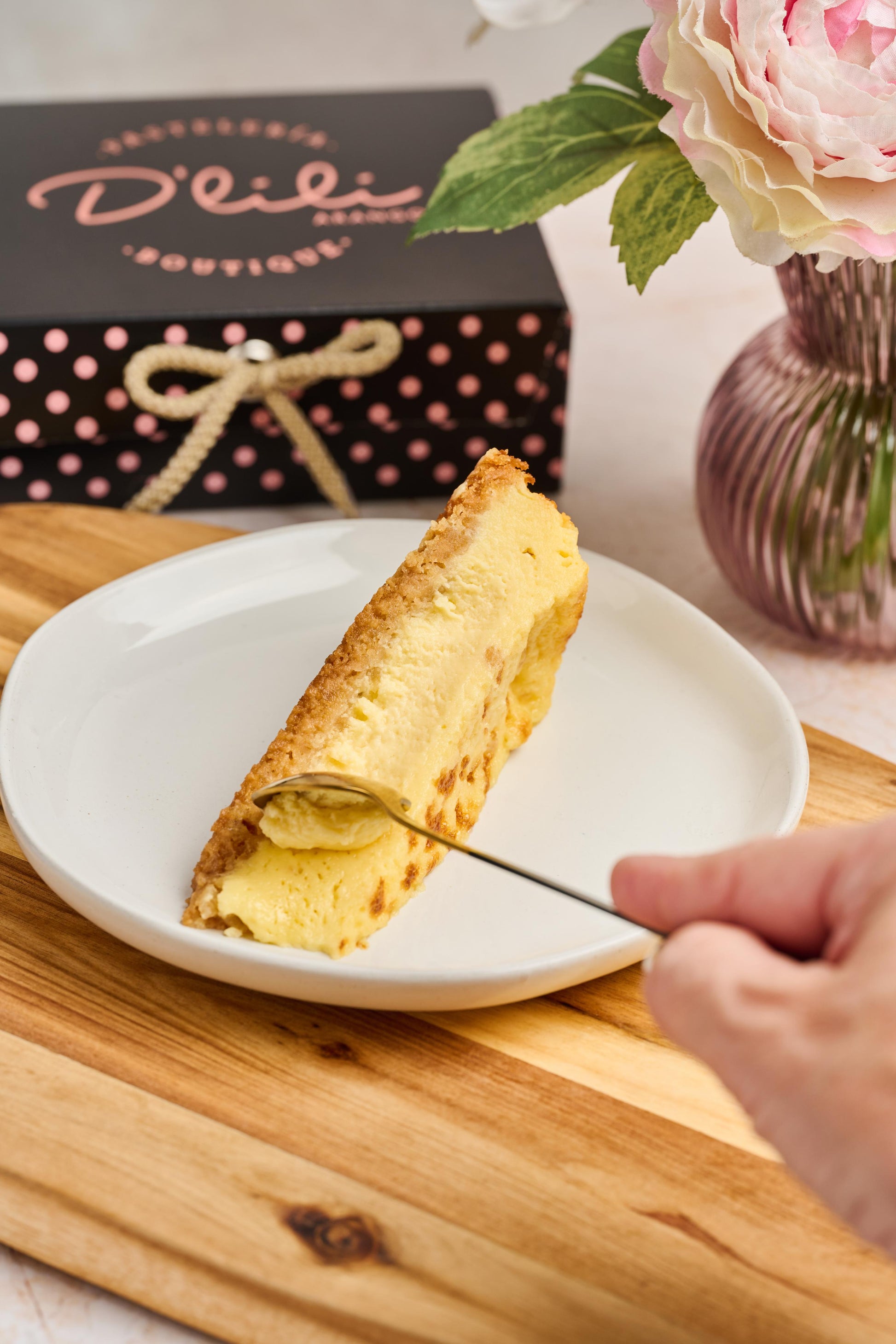 Torta de Queso Vasca