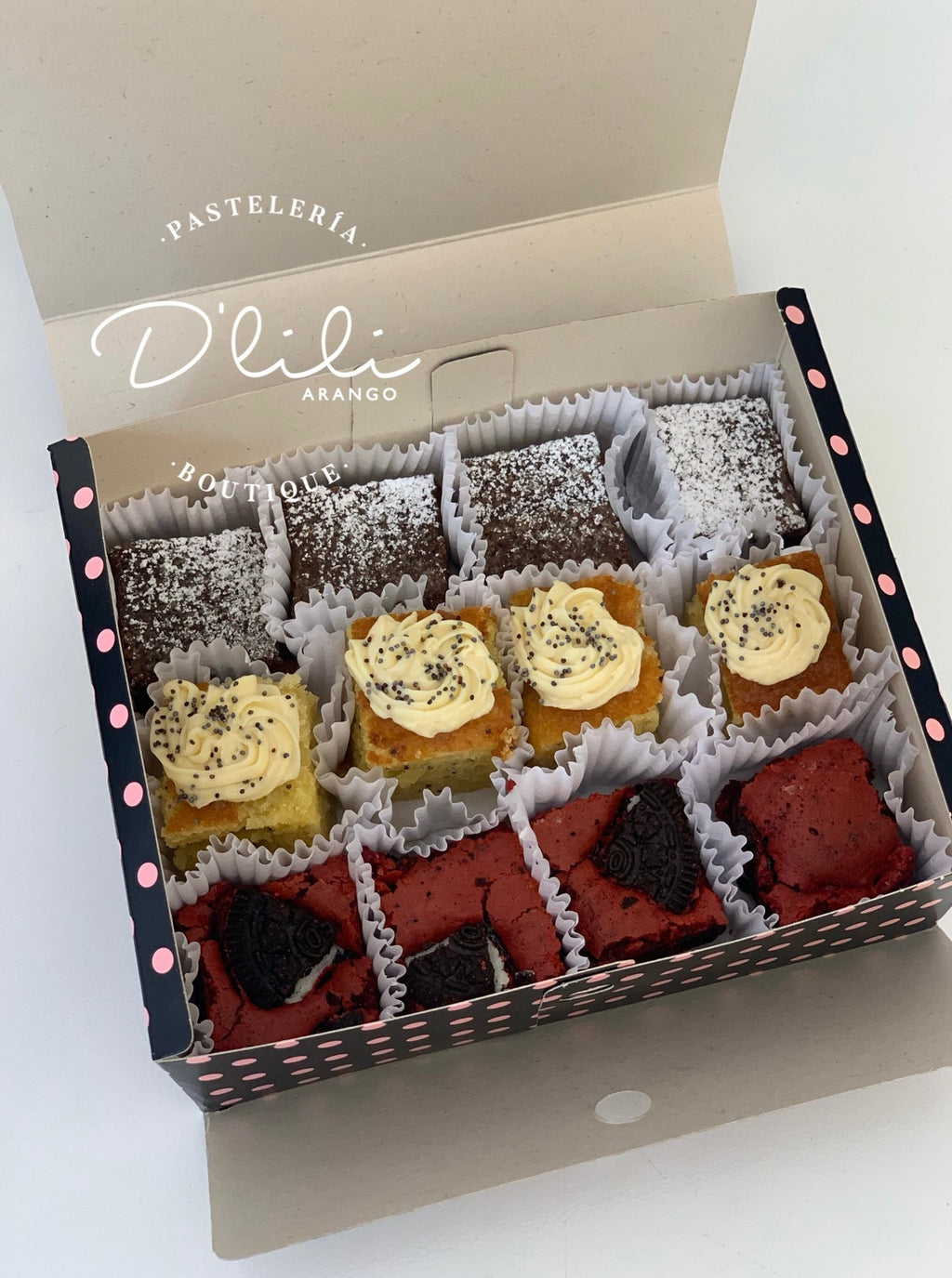 Caja de 12 bites o bocados surtidos