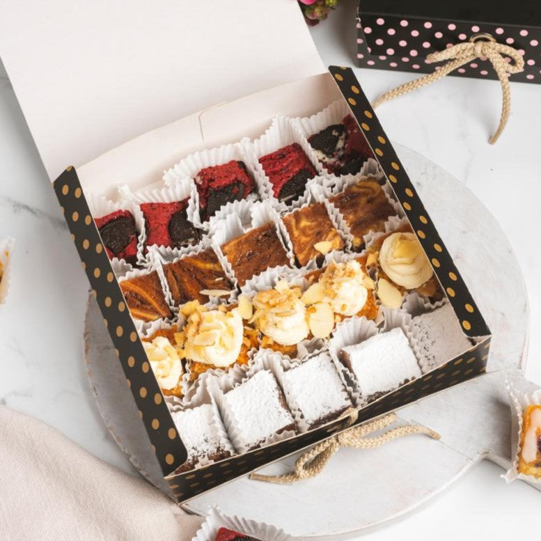 Caja de 20 bites o bocados surtidos