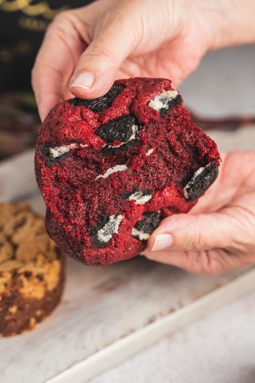 Brownie Redvelvet con Oreo