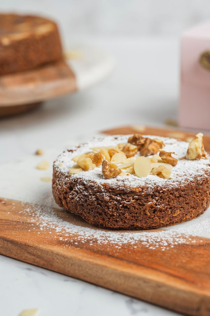 Torta de Brownie Praline