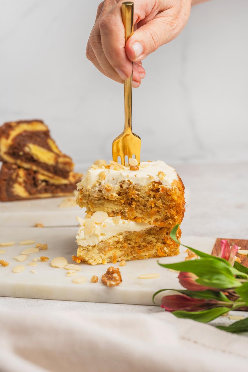 Torta Cheesecake de Zanahoria