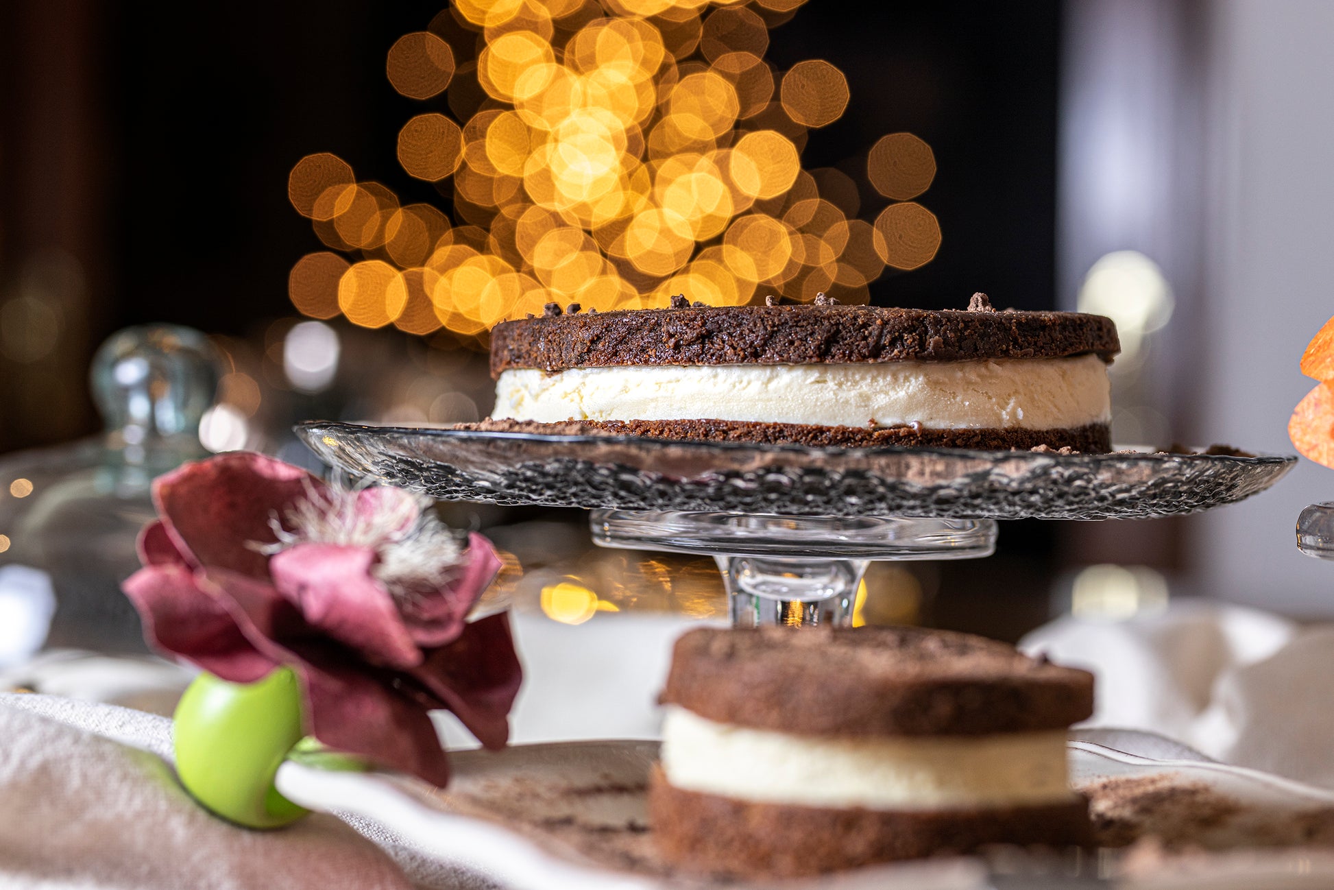 Torta Helada de Brownie Melcochudo