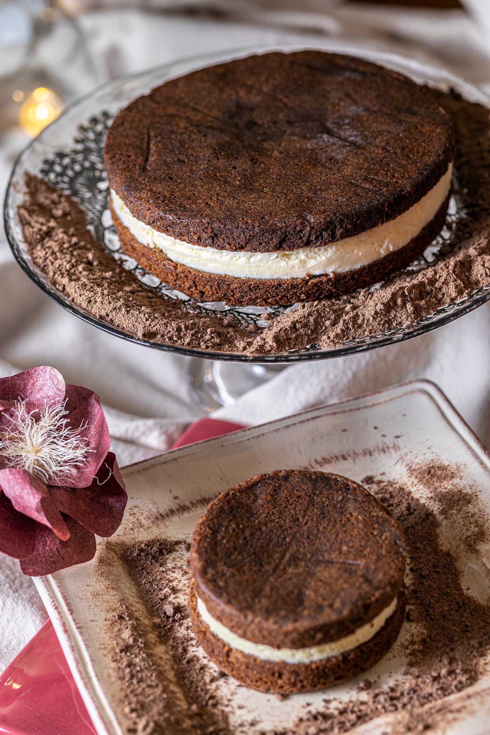 Torta Helada de Brownie Melcochudo
