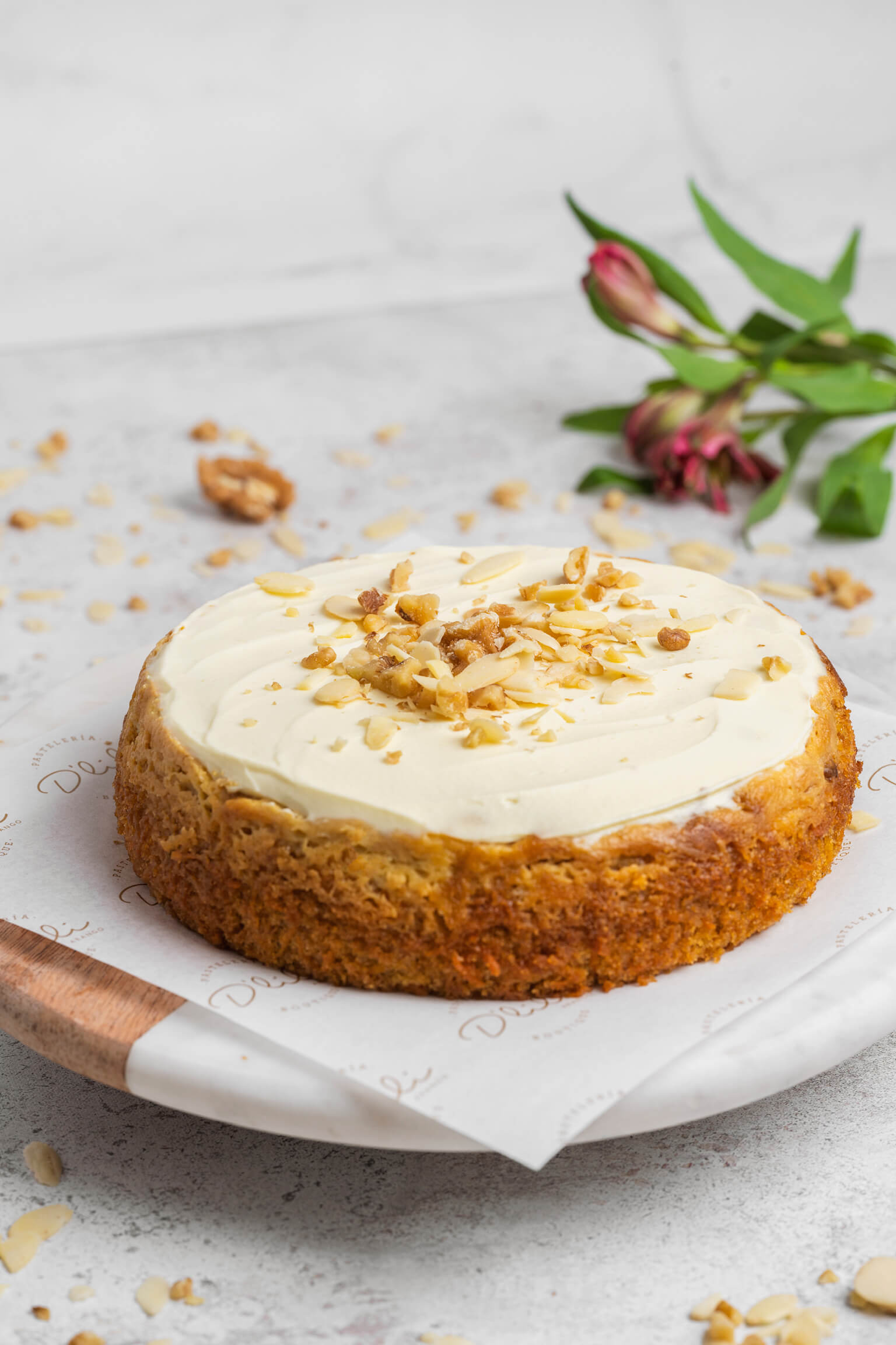 Torta Cheesecake de Zanahoria