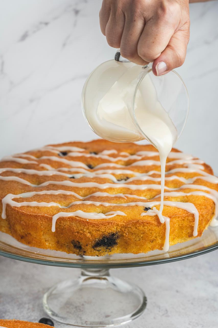Torta de Natalia (Limón y Arándanos)