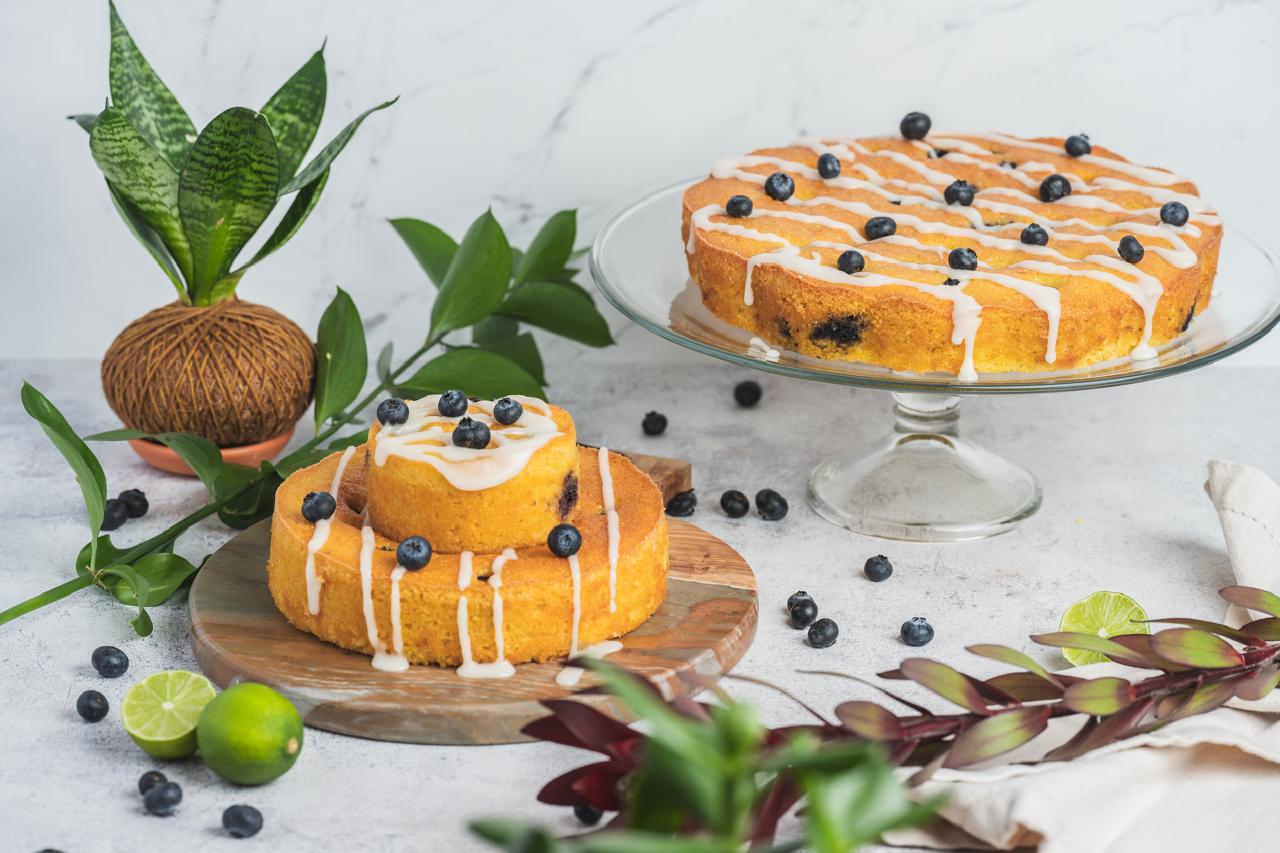 Torta de Natalia (Limón y Arándanos)