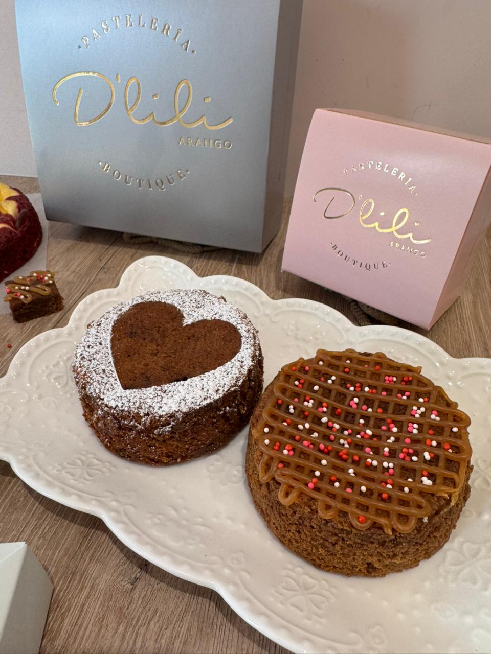 Torta Brownie San Valentín