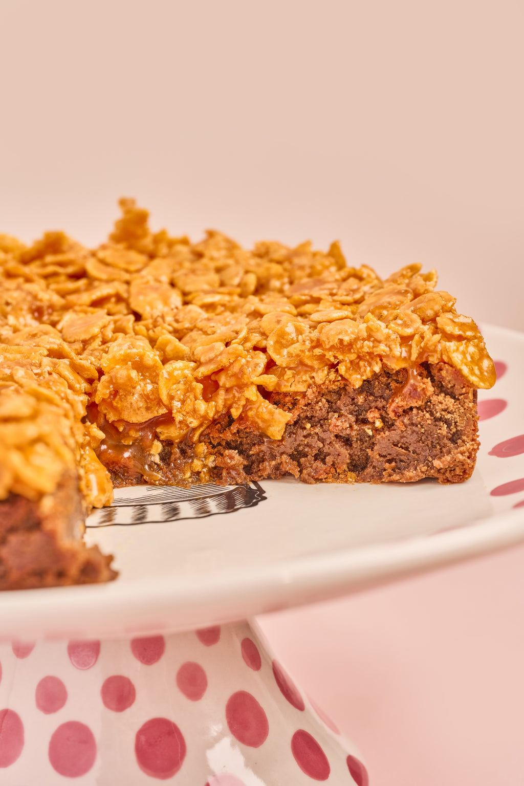 Brownie de Caramelo Crocante